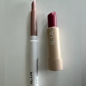 ILIA Lipstick and Eyeshadow Stick Bundle